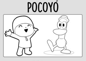 Dibujos de Pocoyó para colorear