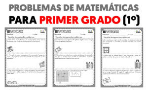 Problemas de matematicas para primer grado