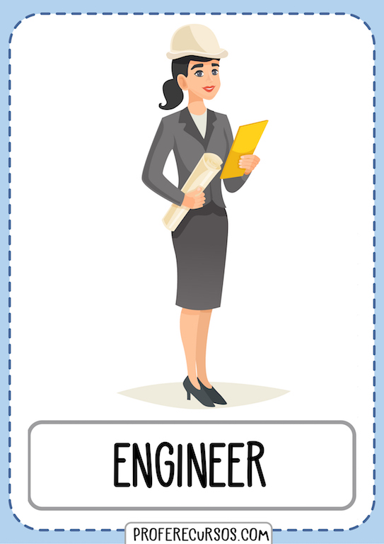 Professions Vocabulary Engineer