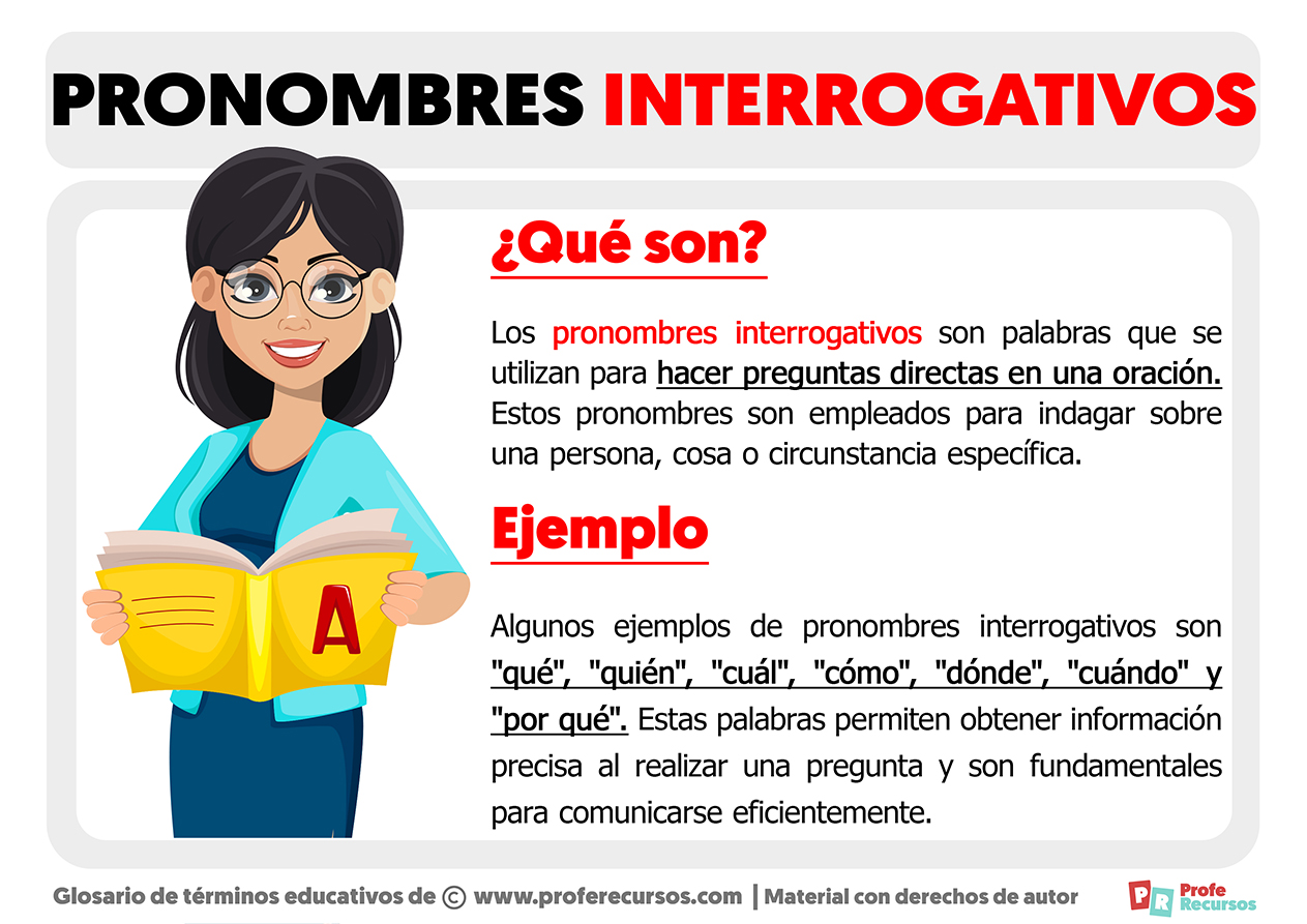 Pronombres interrogativos