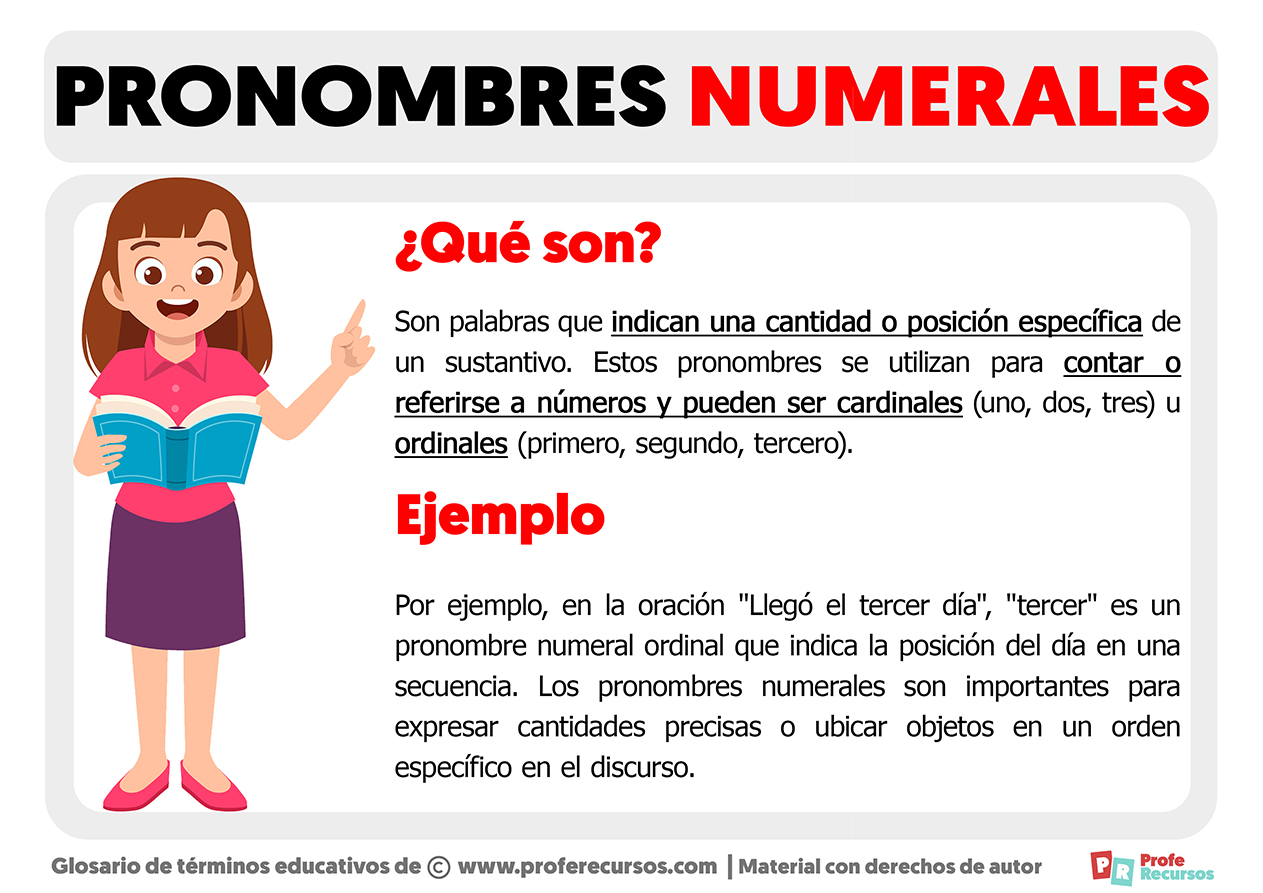 Pronombres numerales