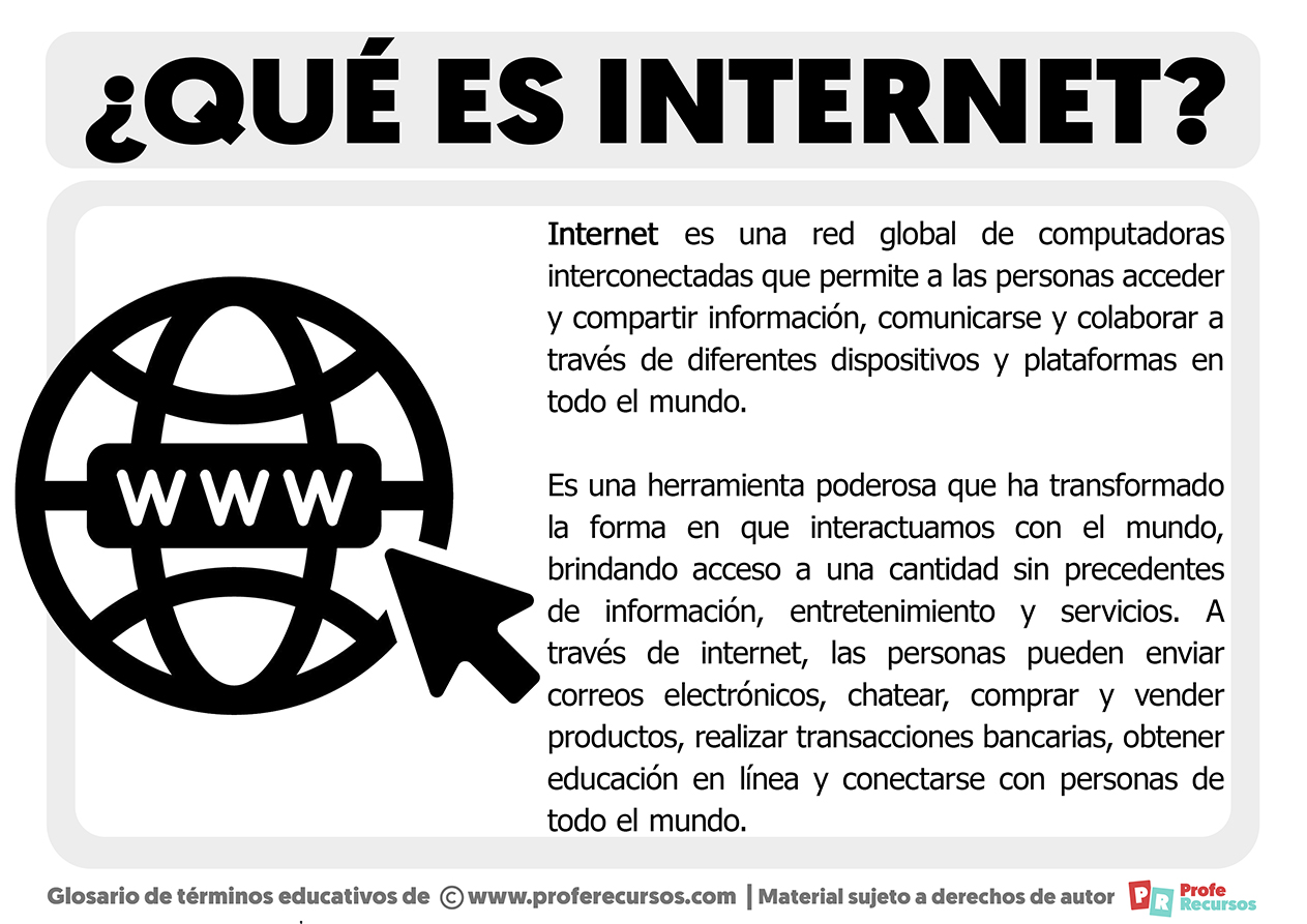 Que es internet