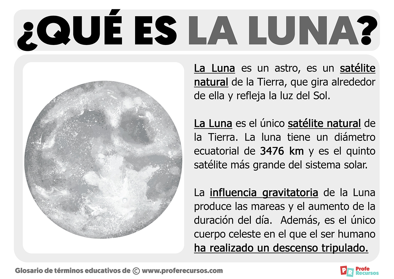 Que es la luna