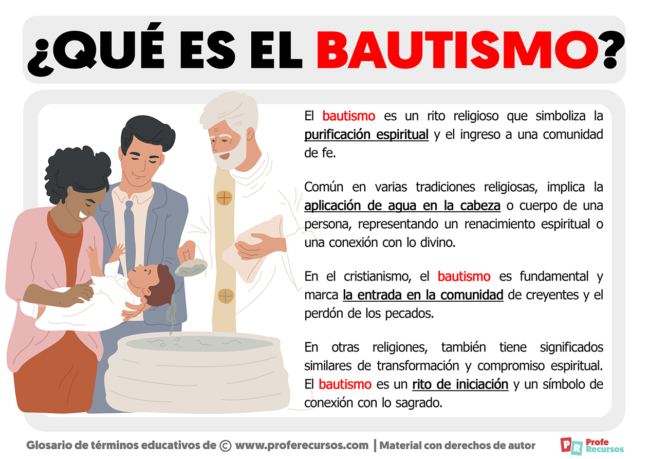 Que es el bautismo