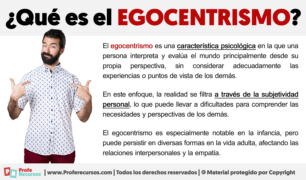 Que es el egocentrismo