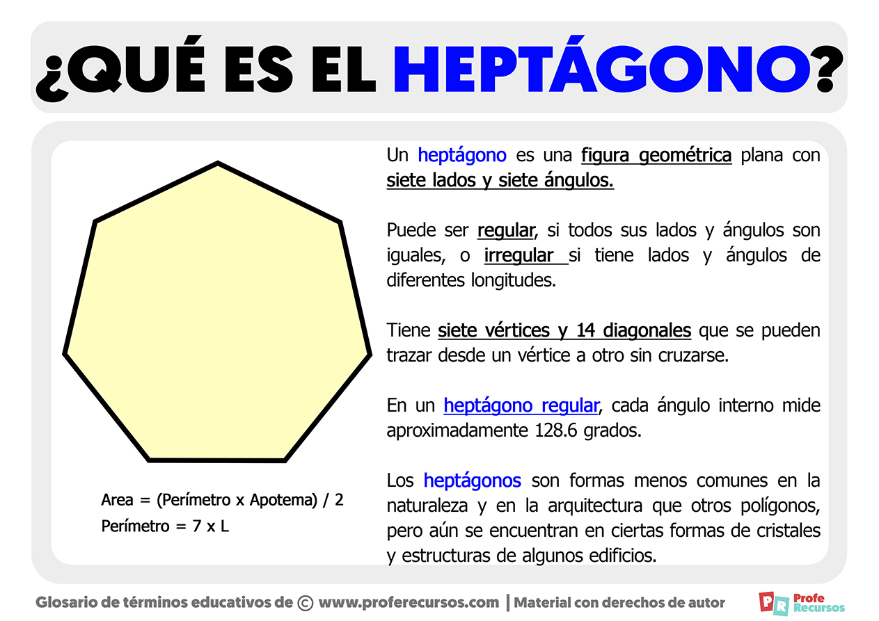 Que es el heptagono