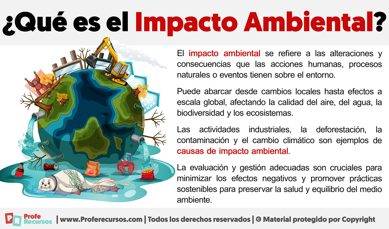 Que es el impacto ambiental