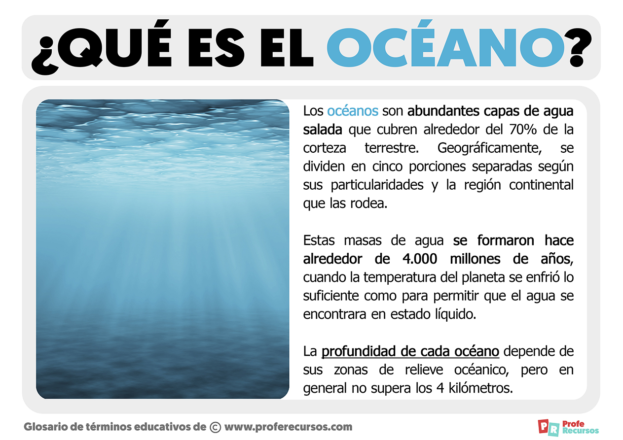 Que es el oceano