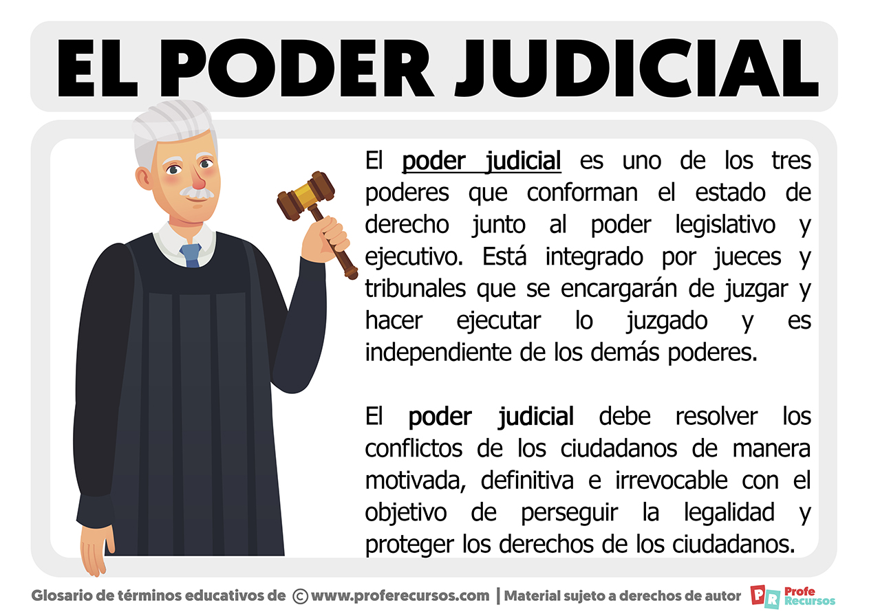 Que es el poder judicial