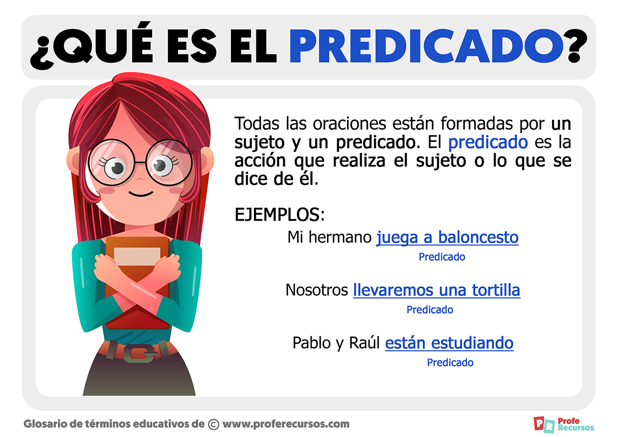 ¿qué Es El Predicado Explicación Y Ejemplos