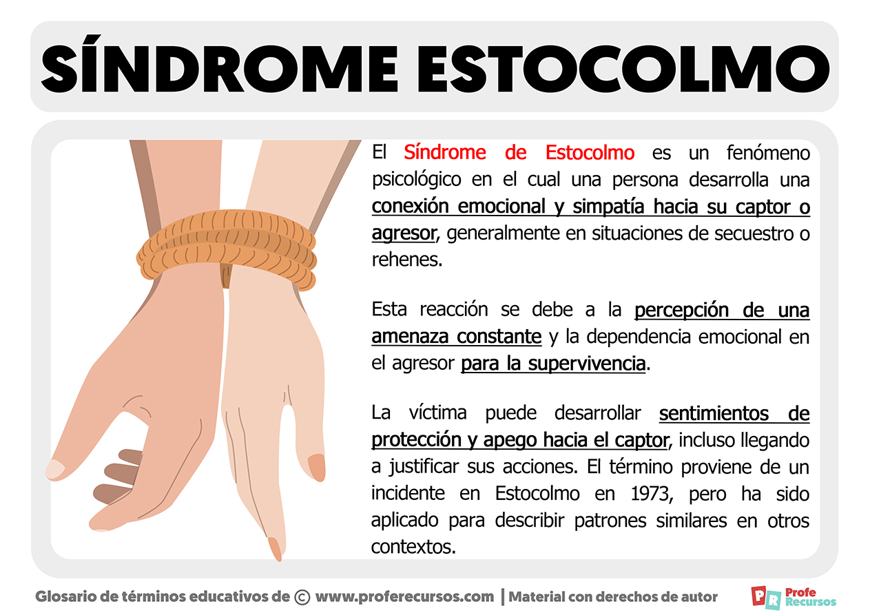 Qué Es El Síndrome De Estocolmo