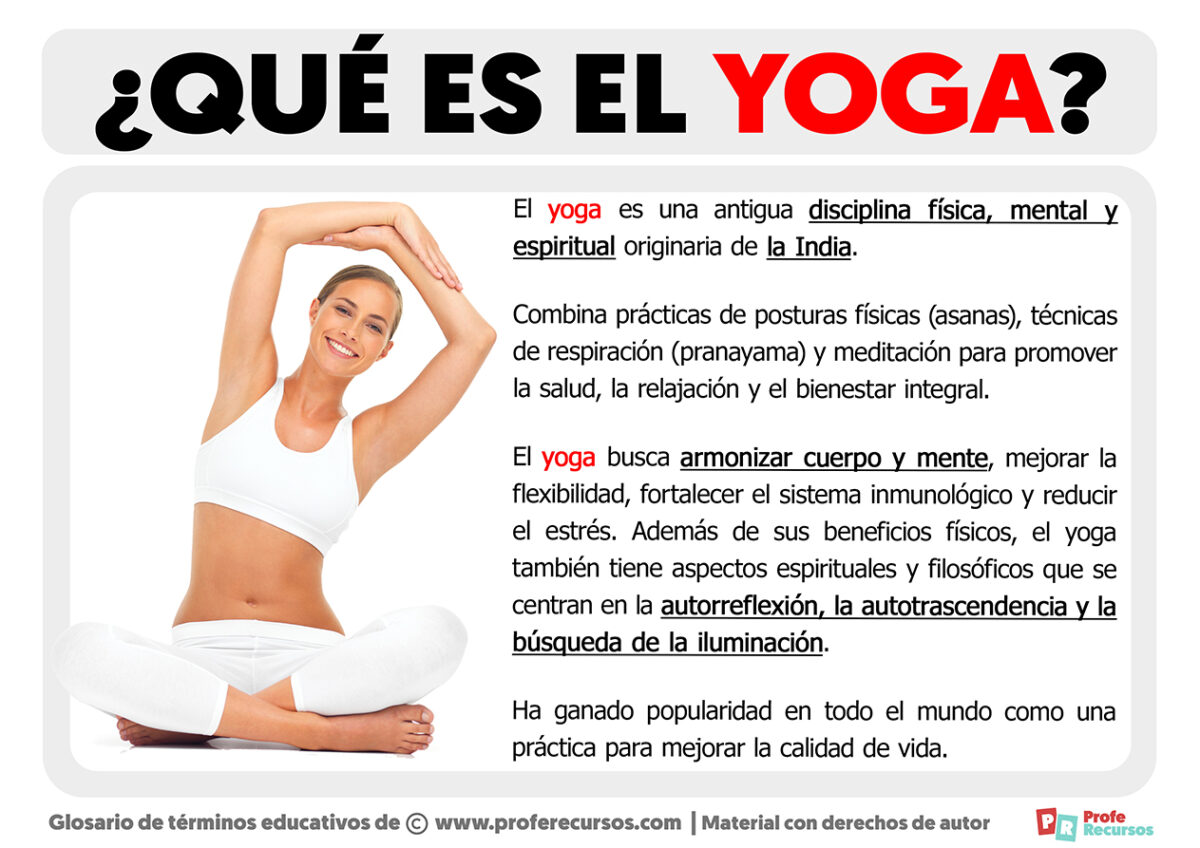 Qué es el Yoga Definición de Yoga