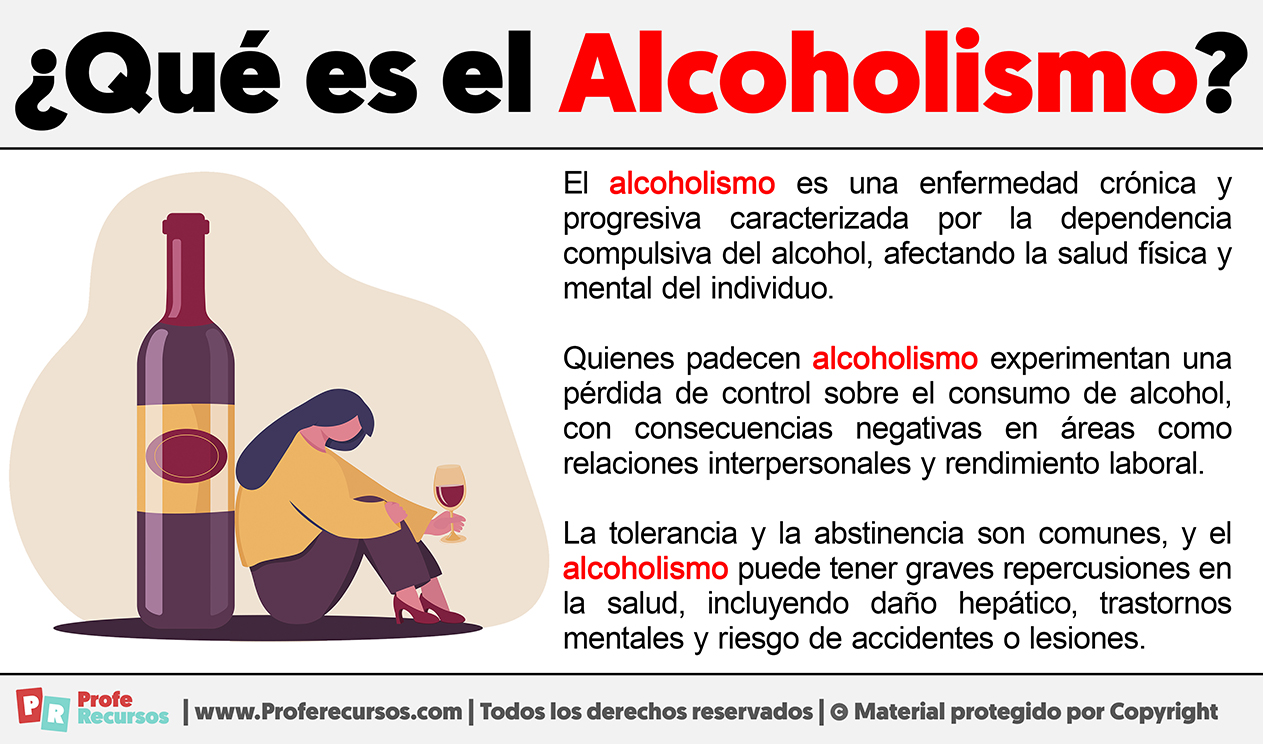 Que es el alcoholismo