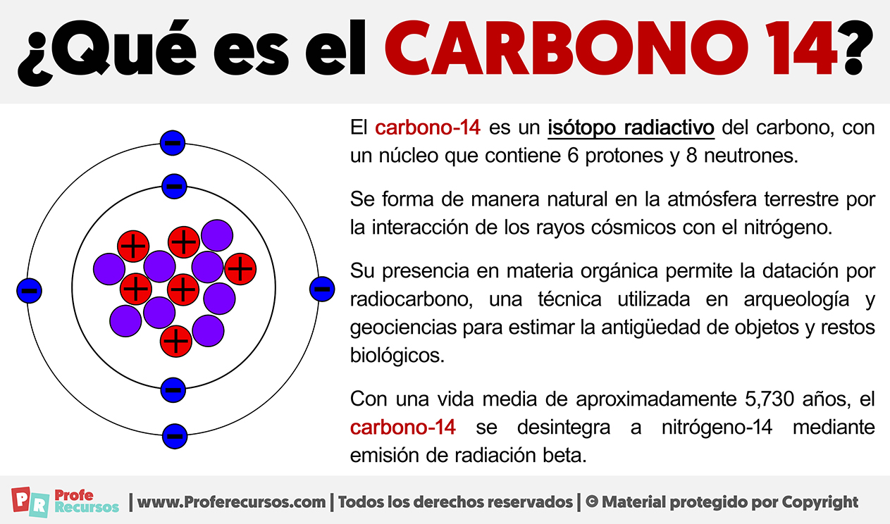 Que es el carbono 14