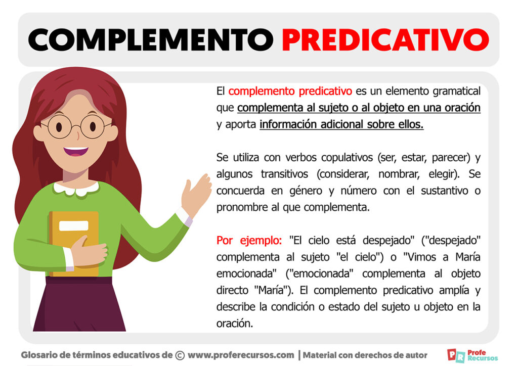 Qué es el Complemento Predicativo