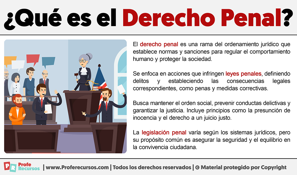 Que es el derecho penal