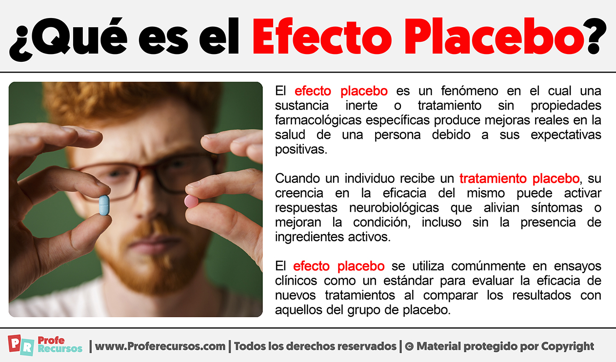 Que es el efecto placebo