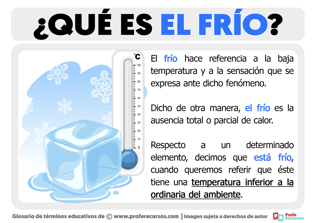 Que es el frio