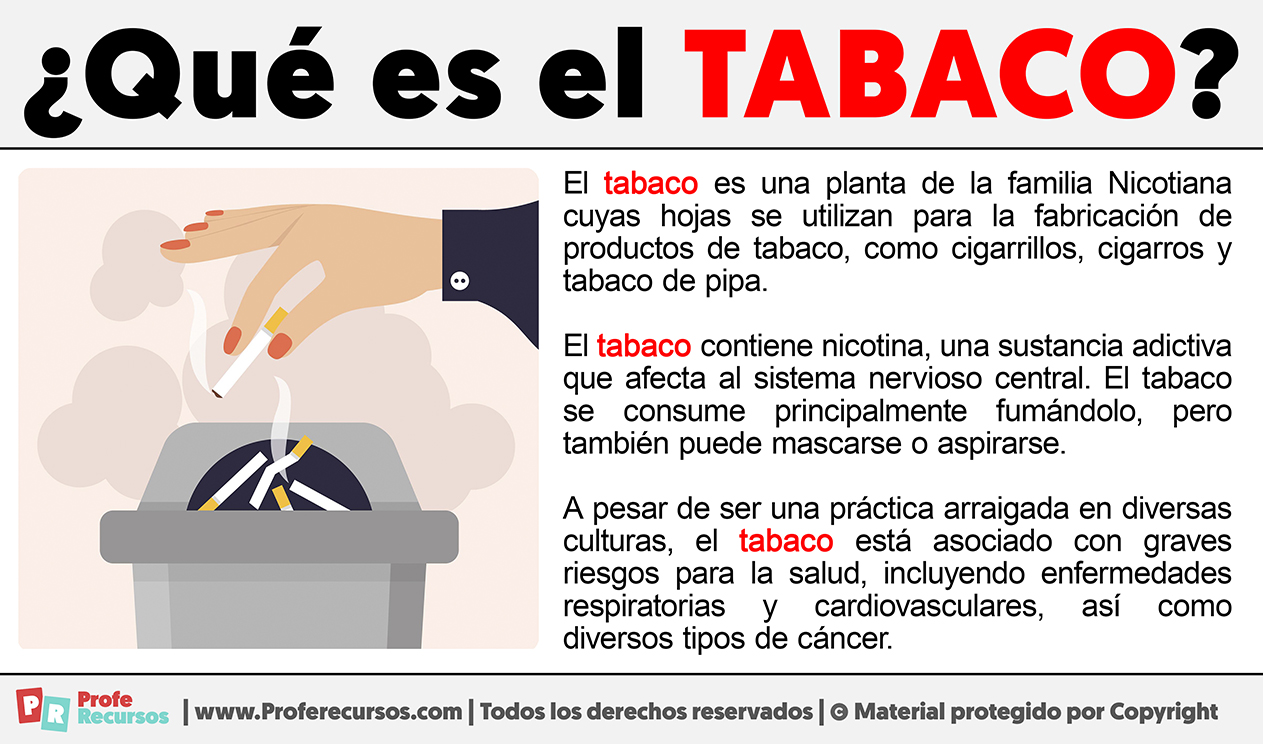 Que es el tabaco