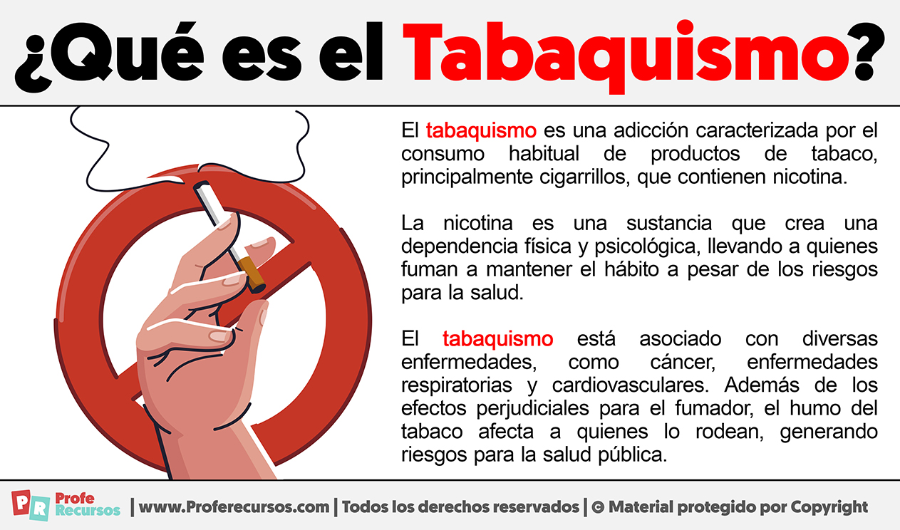 Que es el tabaquismo