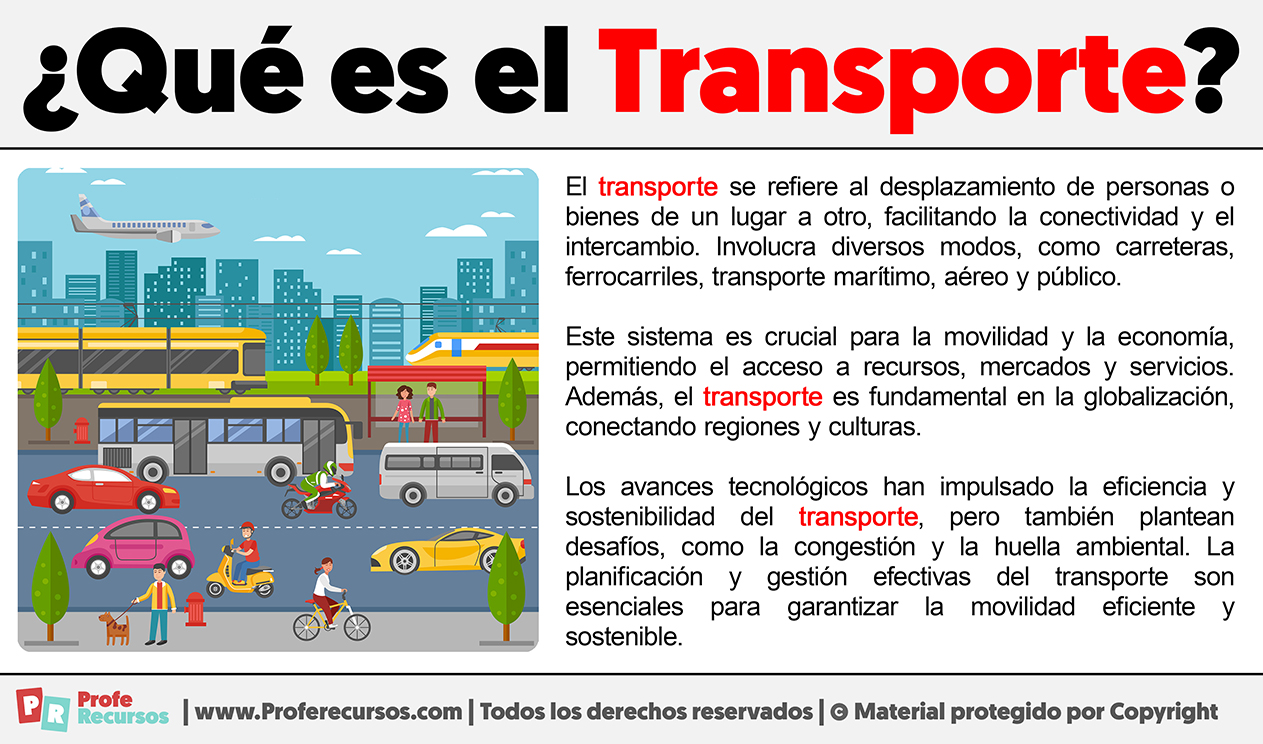 Que es el transporte