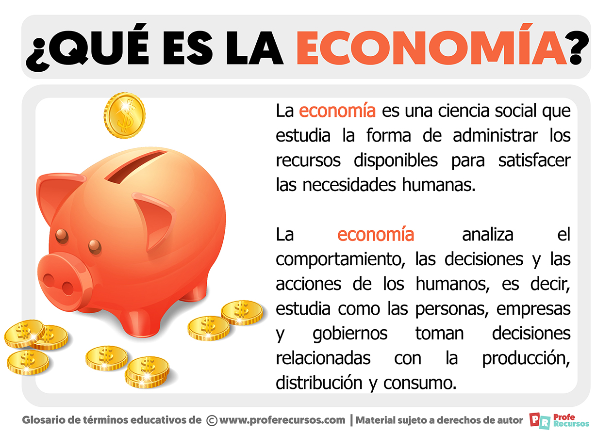 Que es la economia