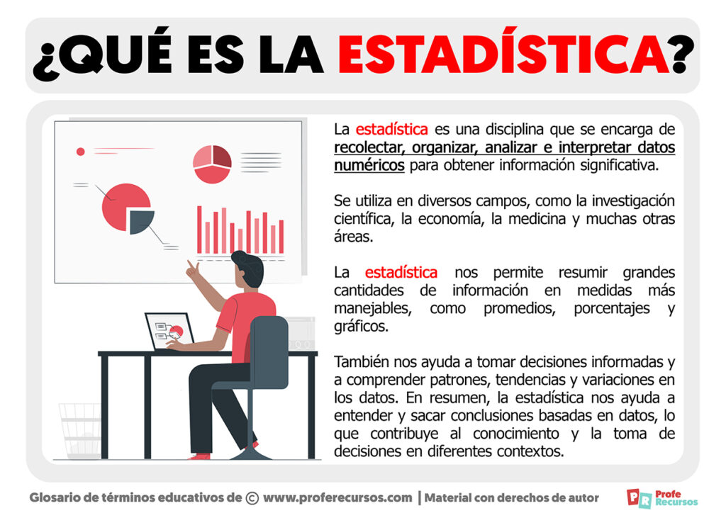 Qué es la Estadística Definición de Estadística Qué es la Estadística Definición de Estadística