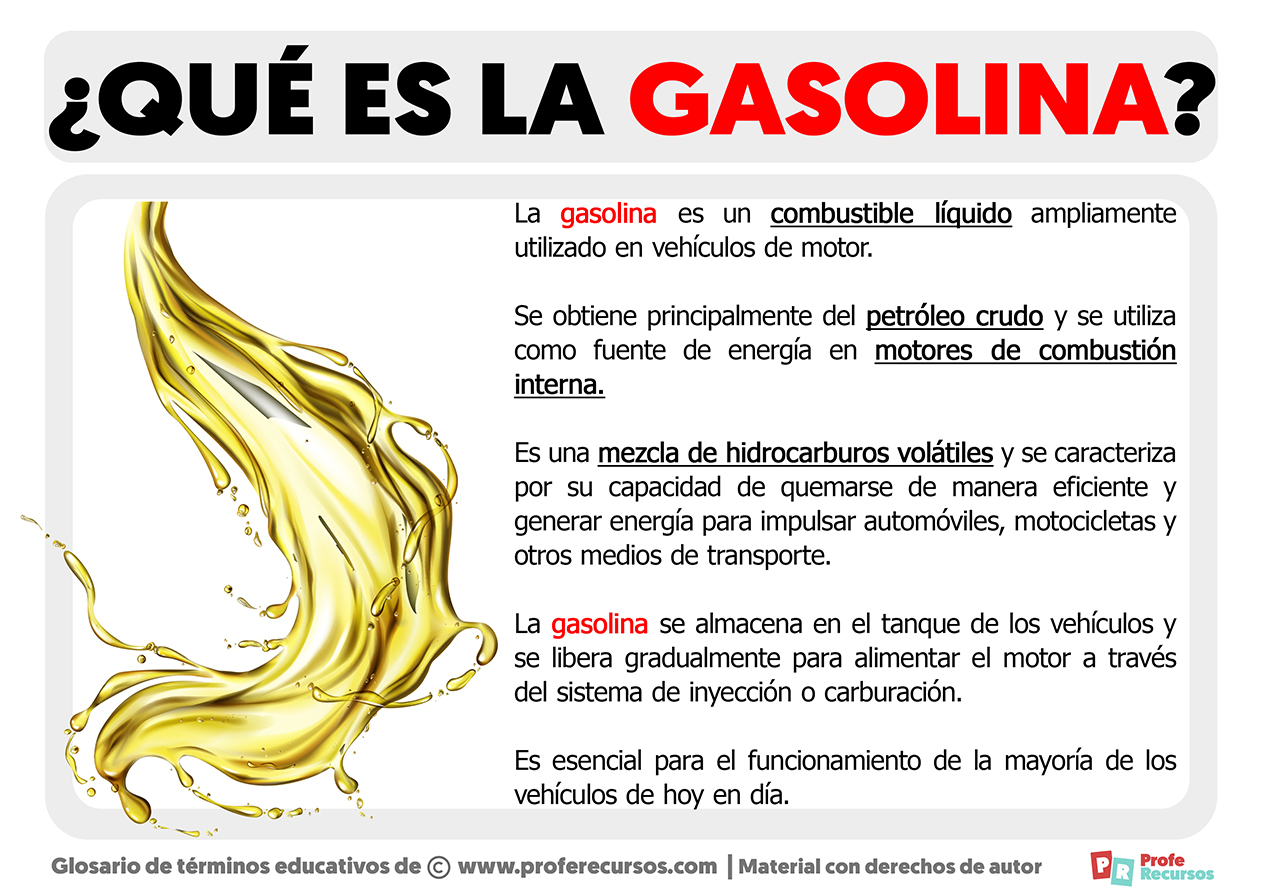 GASOLINA - Définition et synonymes de gasolina dans le