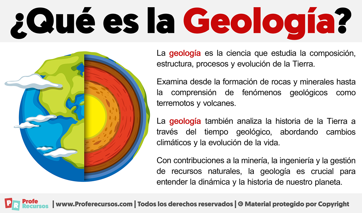 Que es la geologia