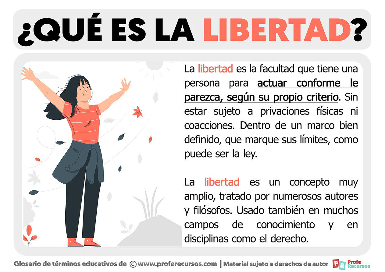 Que es la libertad