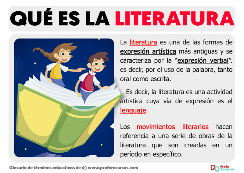 Qué es la Literatura