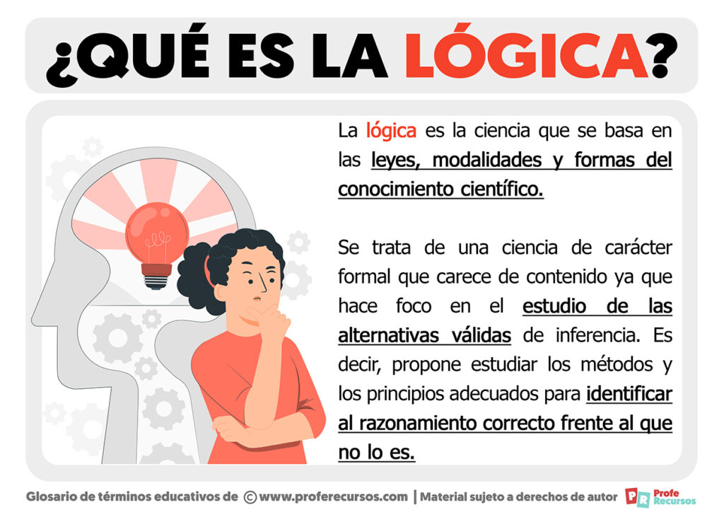 Qué es la Lógica Definición de Lógica