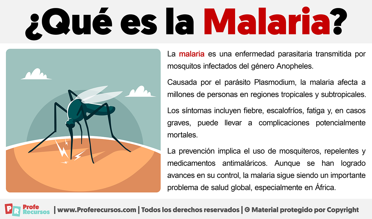 Que es la malaria