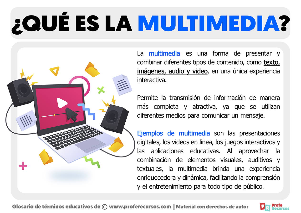 Que es la multimedia