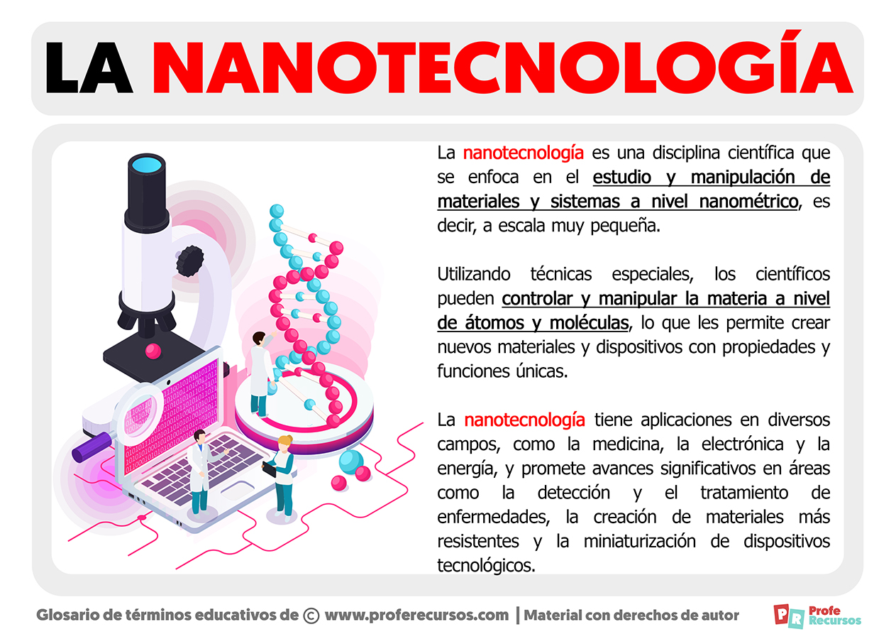 Que es la nanotecnologia