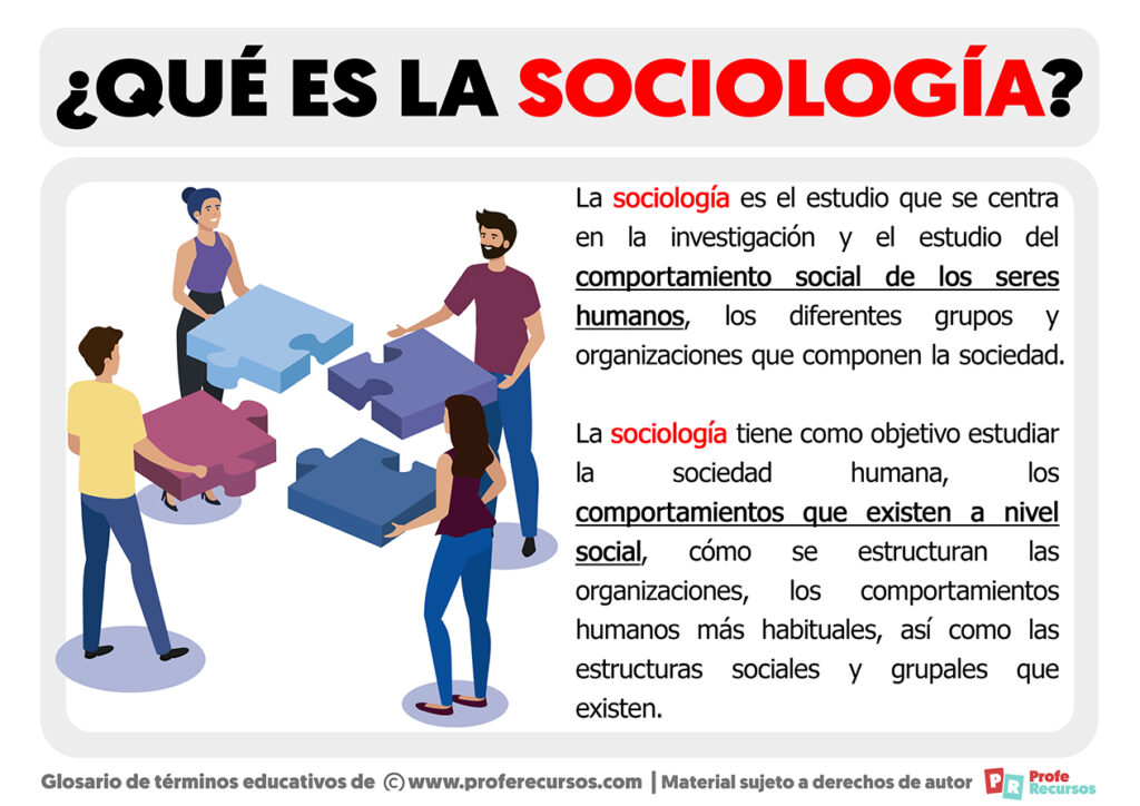 Qué es la Sociología Definición de Sociología