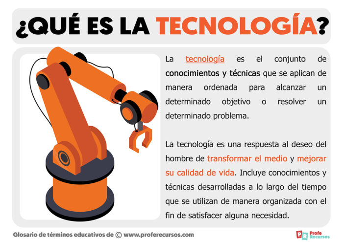 Qué Es La Tecnología En La Vida