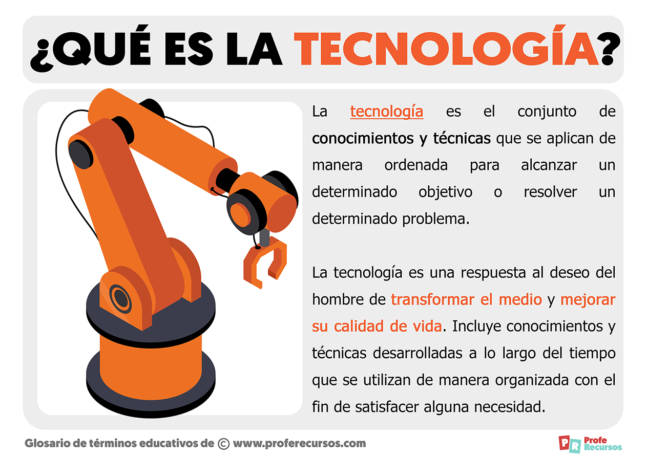 Que es la tecnologia