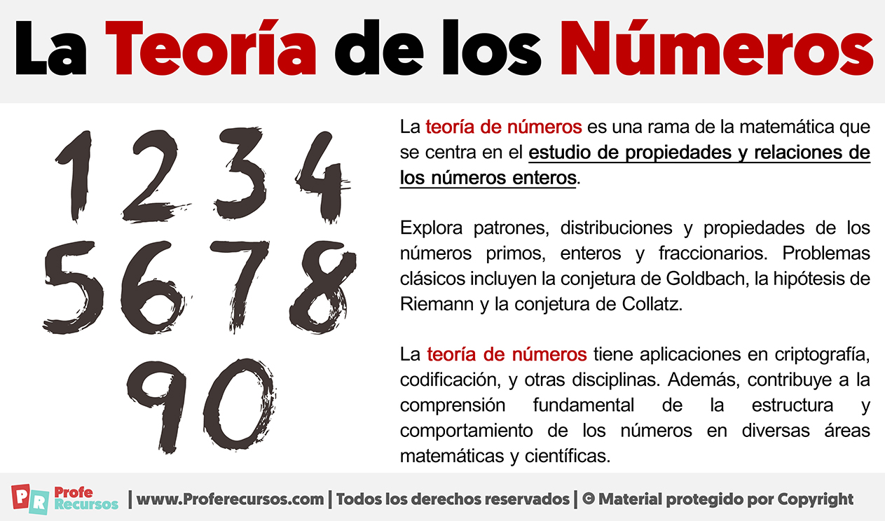 Que es la teoria de los numeros