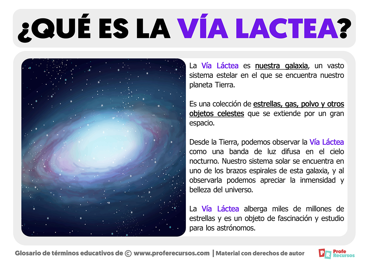 Qu Es La V a L ctea