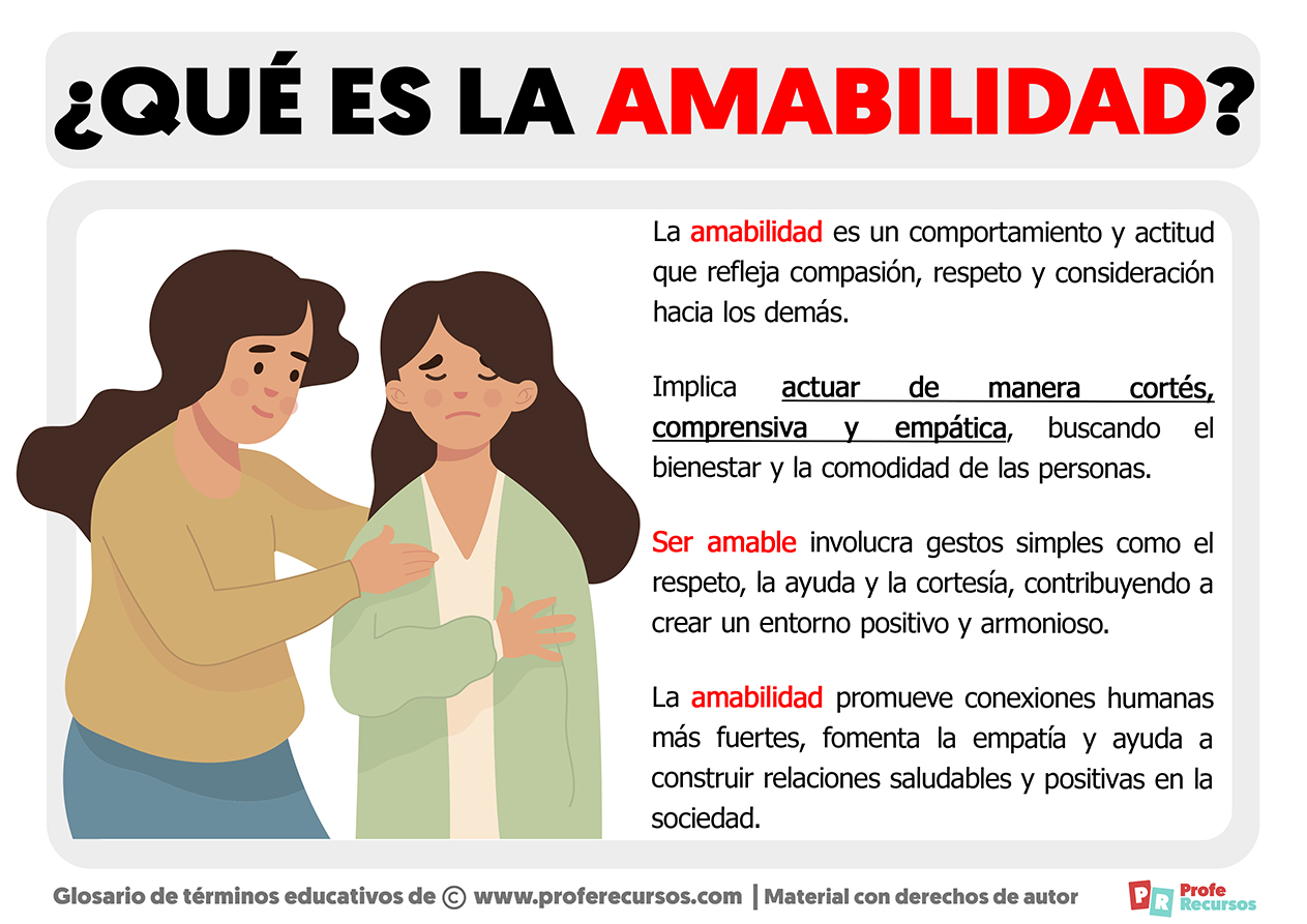 Que es la amabilidad