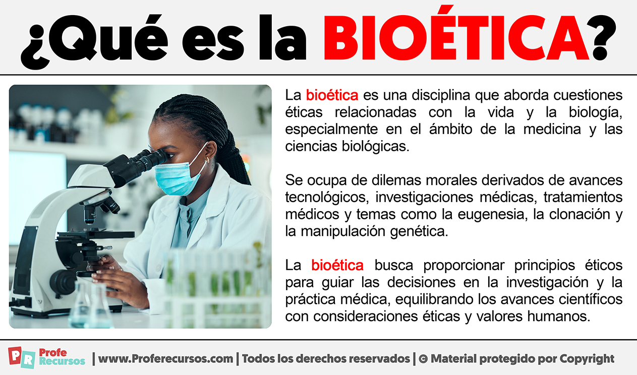 Que es la bioetica