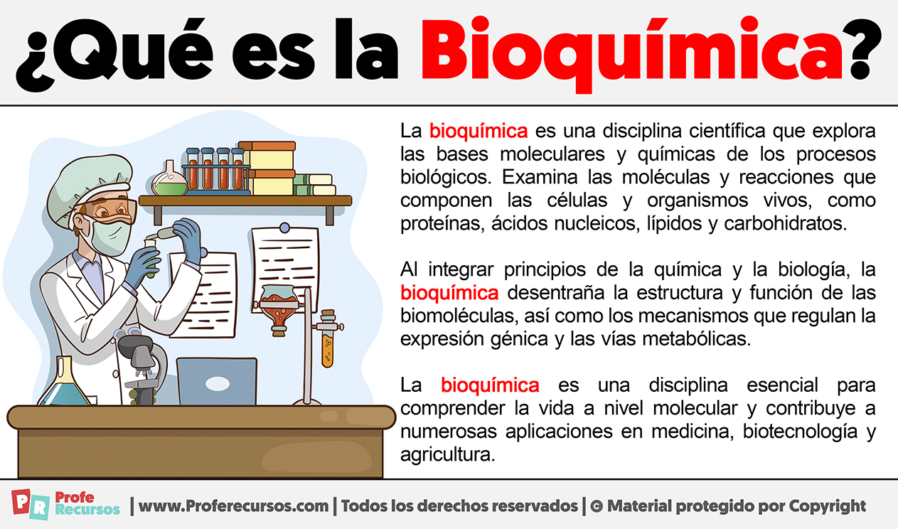 Que es la bioquimica