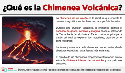 Que Es La Chimenea De Un Volcan