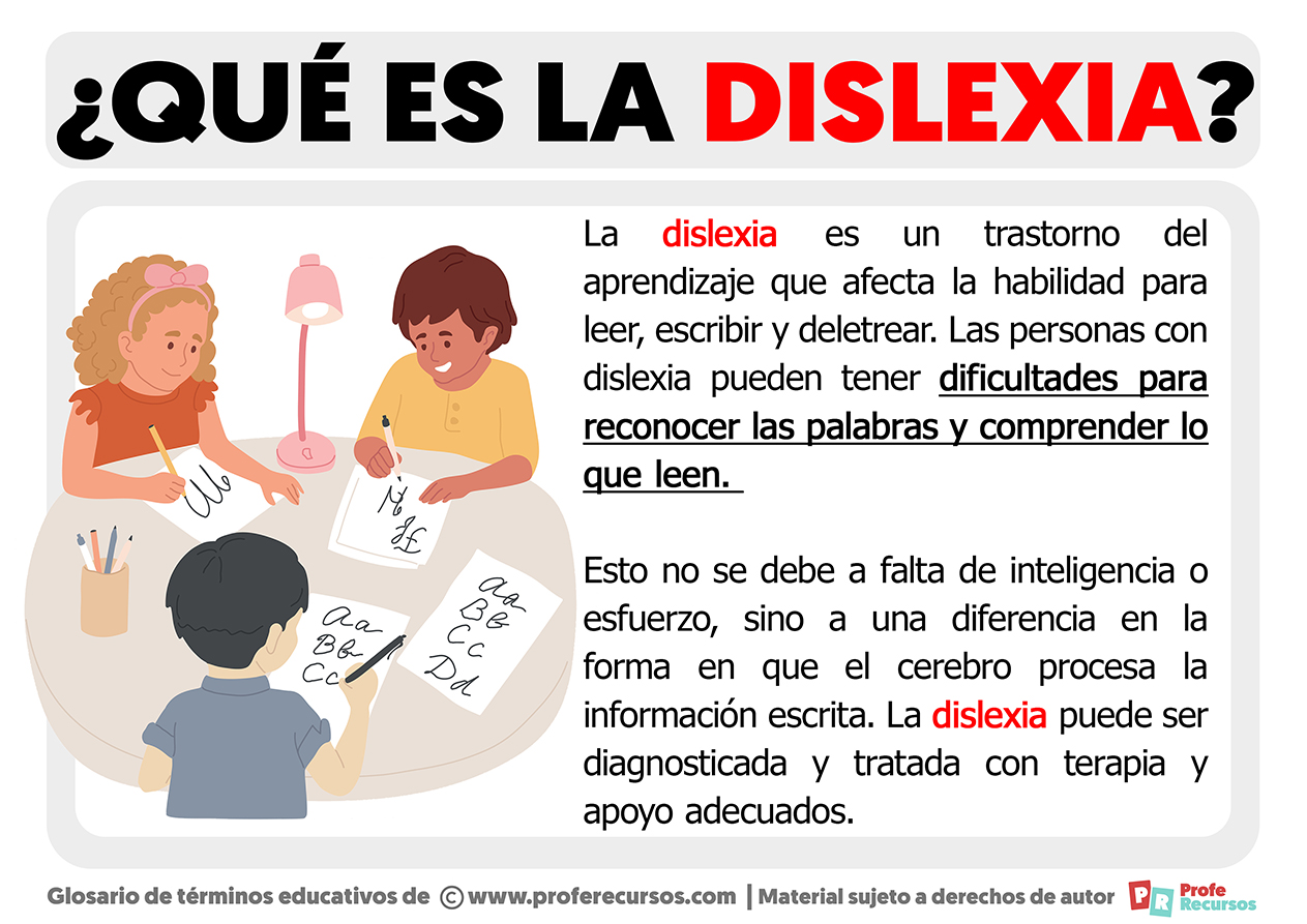 Que es la dislexia