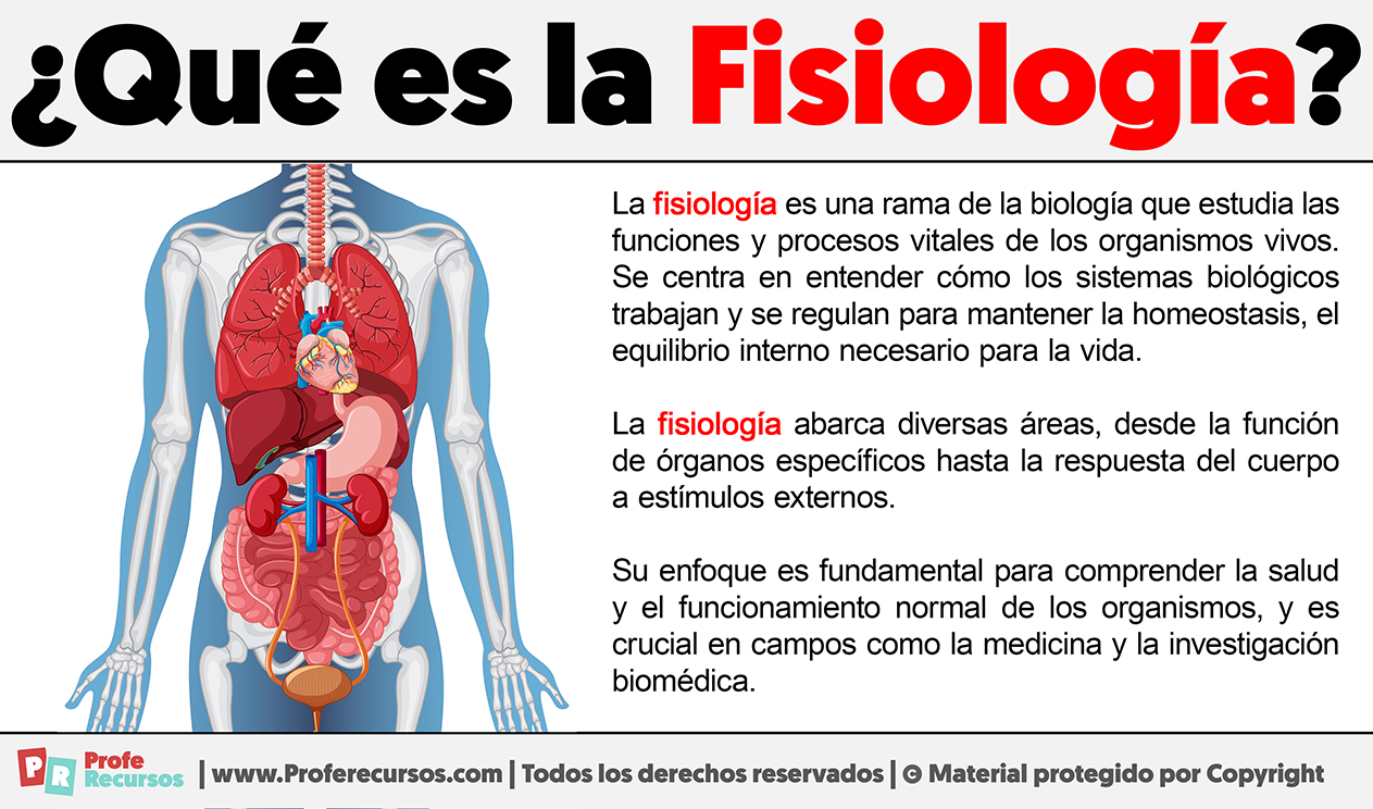 Que es la fisiologia