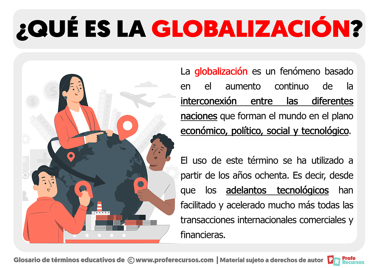 Que es la globalización