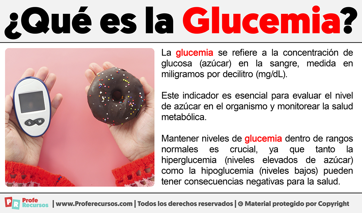 Que es la glucemia