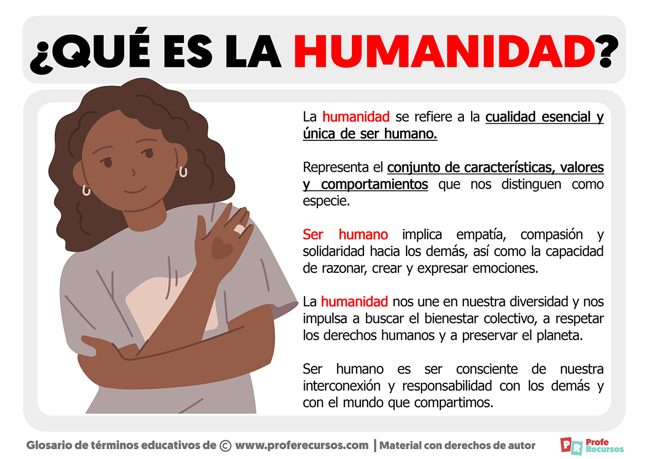 Que es la humanidad