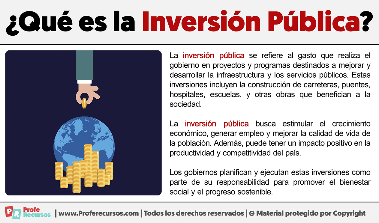 Que es la inversion publica